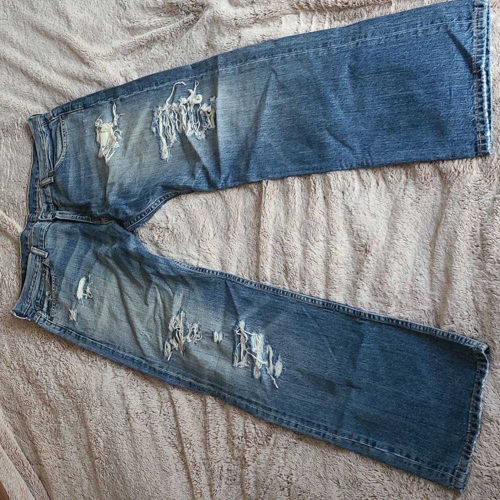 Levi's Distressed Denim